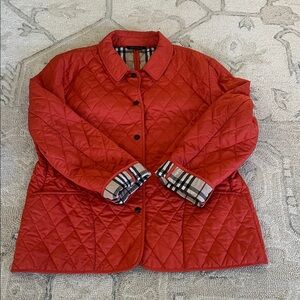 Burberry Blunt Orange Quilted Jacket